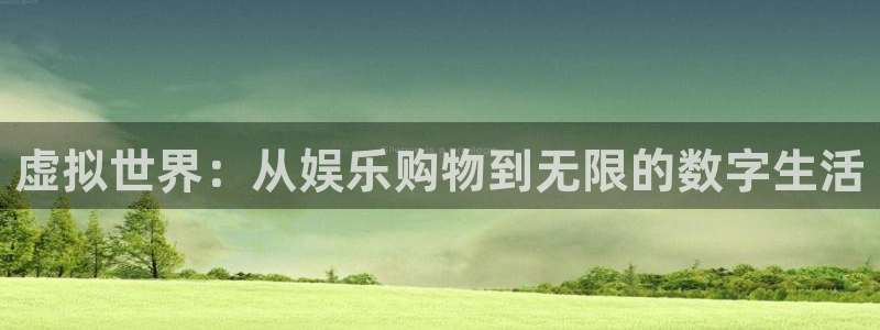 大满贯3注册：虚拟世界：从娱乐购物到无限的数字生活